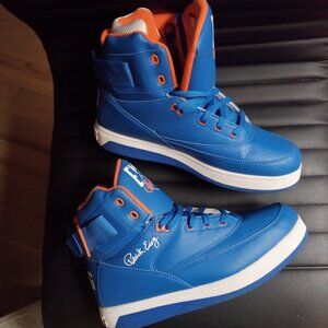Ewing Athletics 33 Hi x Orion Hybrid Basketball Shoes Blue - size 12